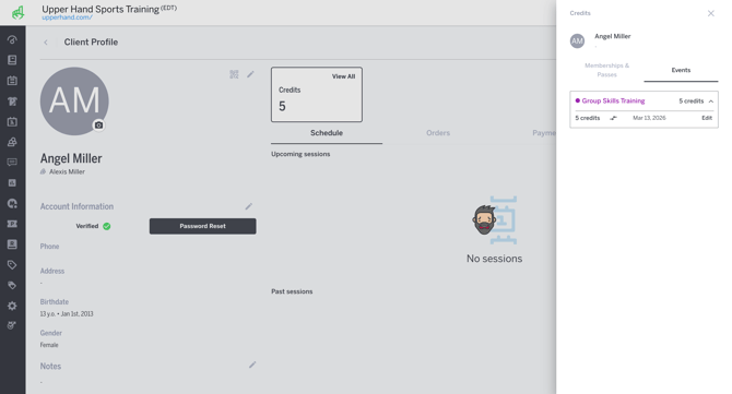 View Shared Credit in CP Credits Drawer