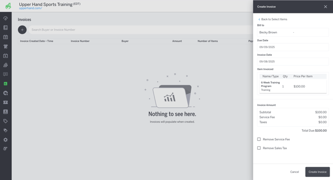 Review Invoice Final